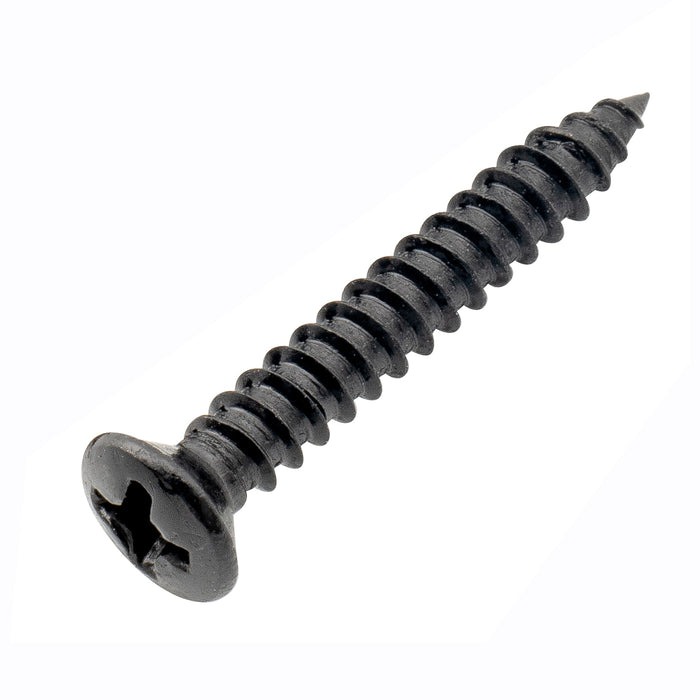 musiclily ultra 2 5 18mm stainless steel countersunk mounting screws for electric guitar bass string guide or pickup ring mx3035p