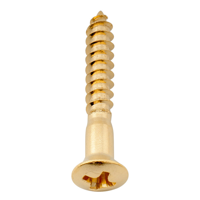 Part of musiclily ultra 3 5 25mm stainless steel countersunk mounting screws for electric guitar bass bridge or strap button mx3036p
