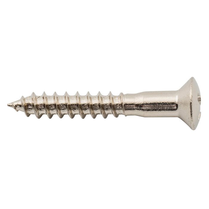 Musiclily Ultra 3.5x25mm Stainless Steel Countersunk Mounting Screws for Electric Guitar Bass Bridge or Strap Button, Set of 6