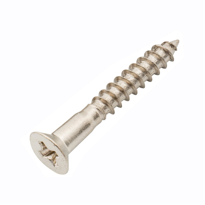 musiclily ultra 3 5 25mm stainless steel flat head countersunk mounting screws for electric guitar or bass bridge mx3037p, nickel