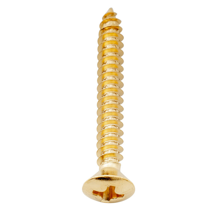 Part of musiclily ultra 3 25mm stainless steel countersunk mounting screws for guitar or ukelele strap button mx3038p