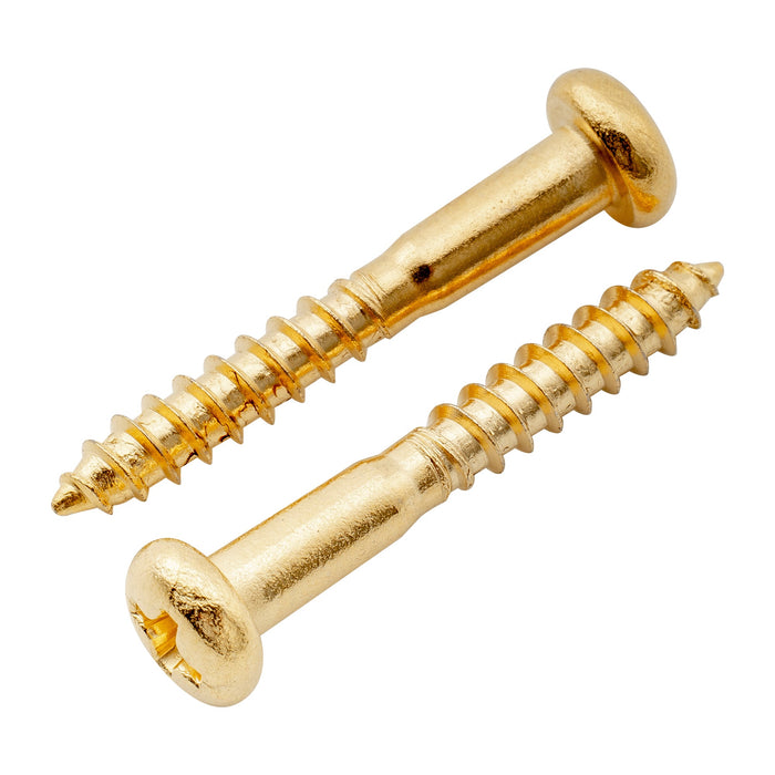 Tornillos de montaje de cabeza plana Musiclily Ultra de acero inoxidable de 3,5 x 25 mm para puente de trémolo de guitarra eléctrica estilo Strat (juego de 6)