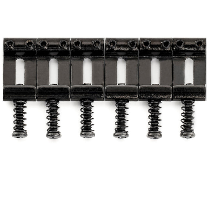 musiclily ultra 10 8mm hardened steel vintage style saddles for strat style electric guitar bridge mx3043 6p