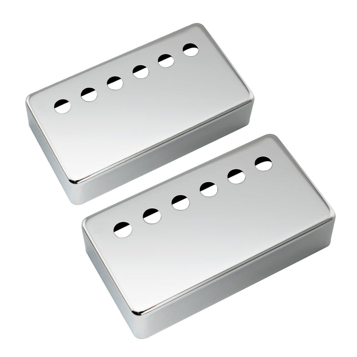 musiclily pro 49 2mm nickel silver alloy humbucker pickup covers set for american made electric guitar mx3076 2p, gold
