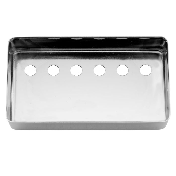 musiclily pro 49 2mm nickel silver alloy humbucker pickup cover for american made electric guitar mx3076p, chrome