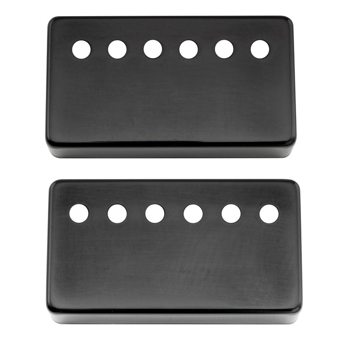 musiclily pro 50 52mm nickel silver alloy humbucker pickup covers set for imported electric guitar mx3077mx3078p
