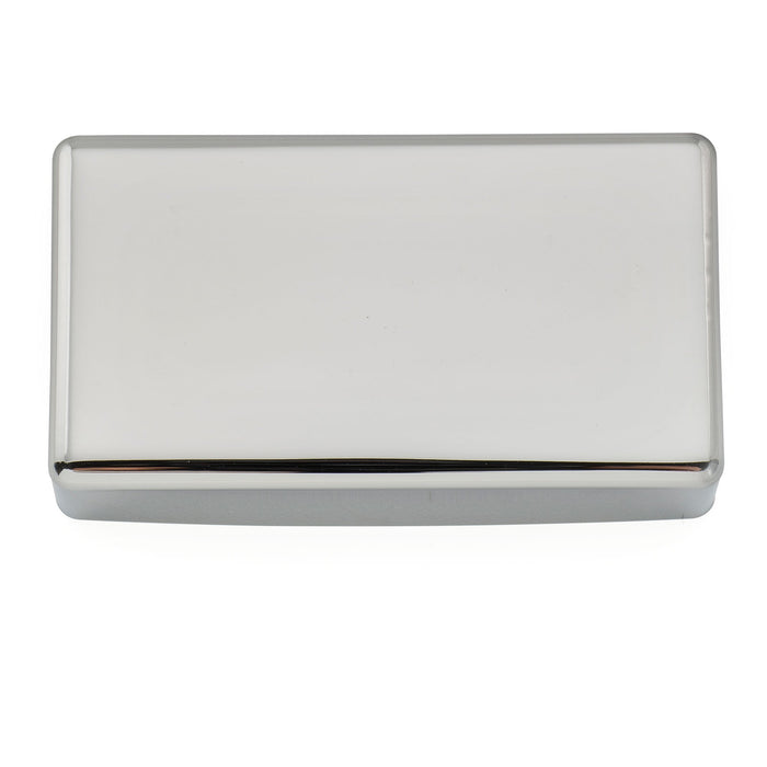 Musiclily Pro No-Hole Sealed Nickel Silver Alloy Humbucker Pickup Cover for Electric Guitar