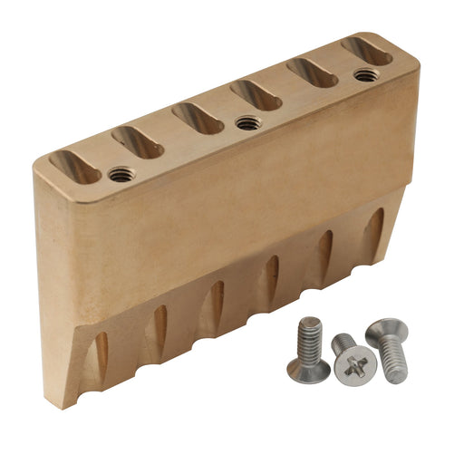 musiclily ultra 54mm2 1 8 inch full solid brass block for gotoh 510t series tremolo bridge 42mm tall mx3083