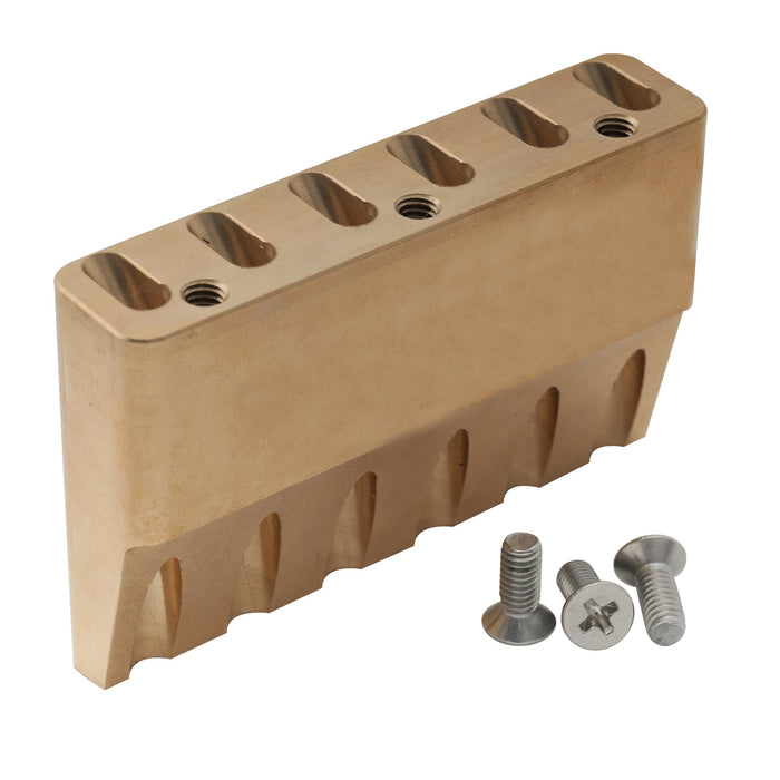 musiclily ultra 54mm2 1 8 inch full solid brass block for gotoh 510t series tremolo bridge 42mm tall mx3083