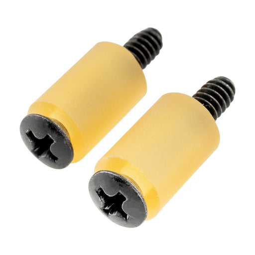 musiclily ultra unc 6 32 3 4 inch stainless steel single coil pickup mounting screws and rubber tubing set for usa mexico fender strat style electric guitar mx3087 2mx2923 2p