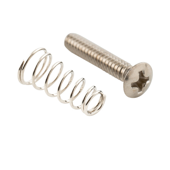 details of musiclily ultra unc 6 32 3 4 inch stainless steel single coil pickup mounting screws and springs set for usa mexico fender strat style electric guitar mx3087 6m563 6p