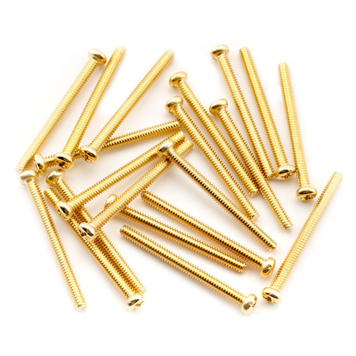 musiclily ultra unc 3 48x1 1 inch stainless steel humbucker pickup mounting screws for american made electric guitar mx3088 20p
