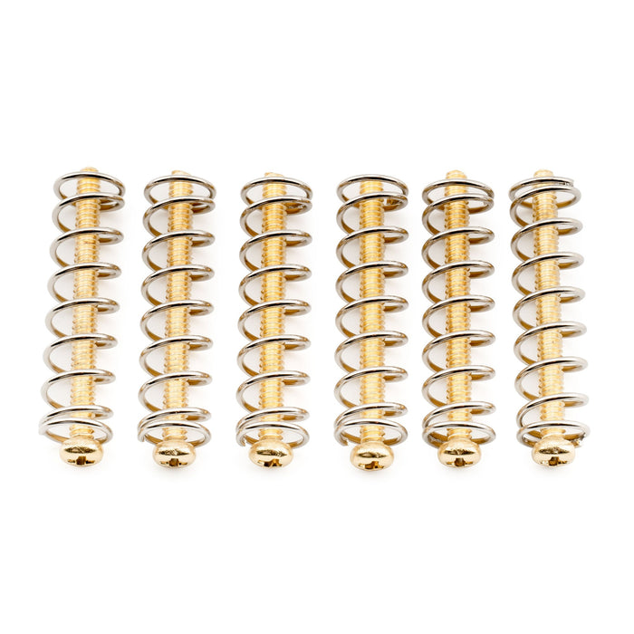 musiclily ultra unc 3 48x1 1 inch stainless steel humbucker pickup mounting screws and steel springs set for american made electric guitar mx3088 6mx3455 6p