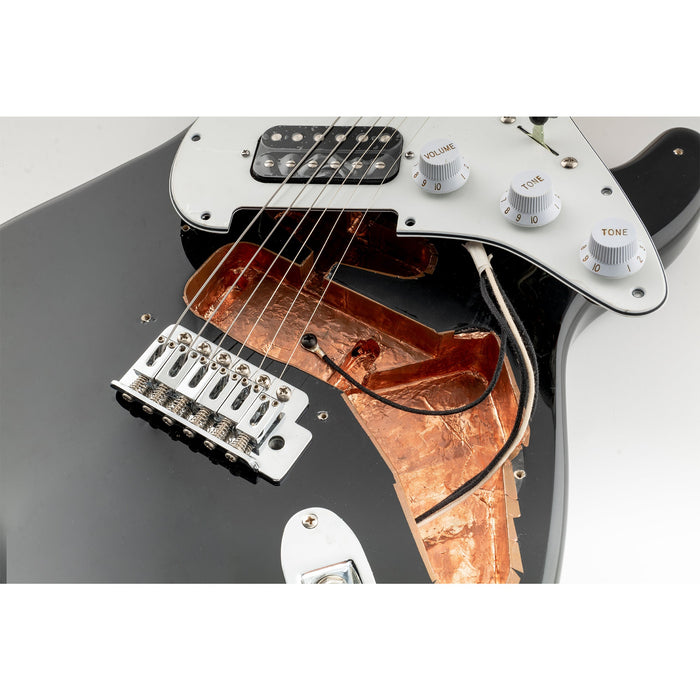 Application of musiclily pro guitar cavity shielding ground solder lug with screw and ground wire mx3089crmx1645bkmx3164bk
