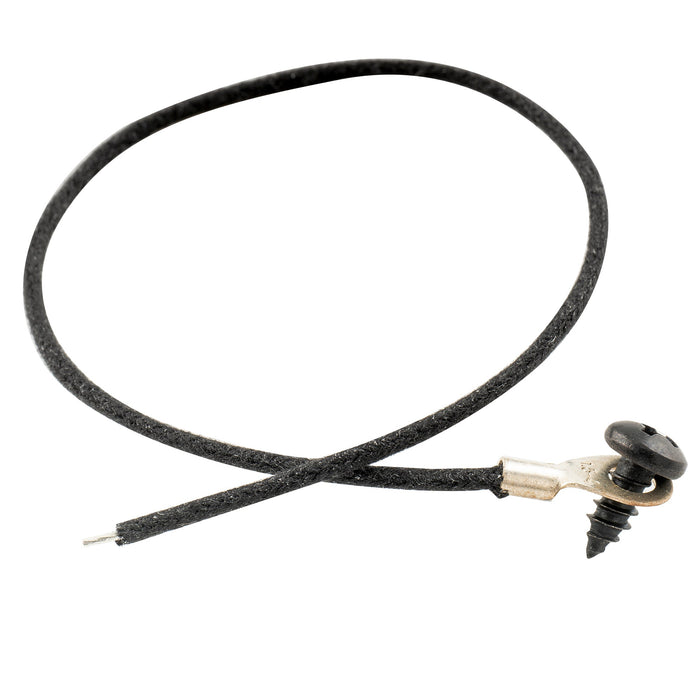 detail of musiclily pro guitar cavity shielding ground solder lug with screw and ground wire mx3089crmx1645bkmx3164bk