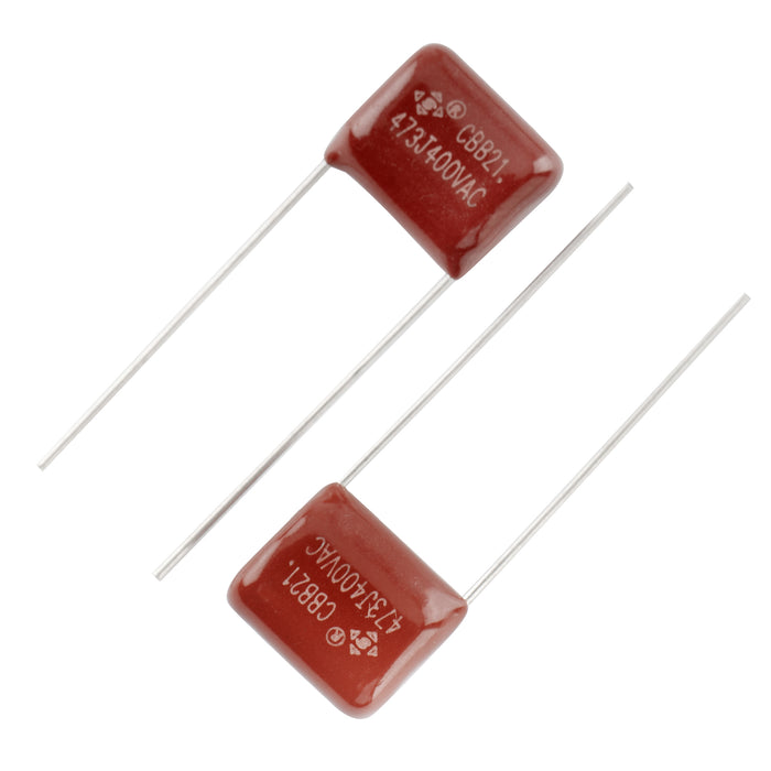 musiclily pro small sized metallized polypropylene mpp cbb21 film capacitor for electric guitar bass 022uf 22nf 047uf 47nf set of 10 mx3107 10p, 10 pcs