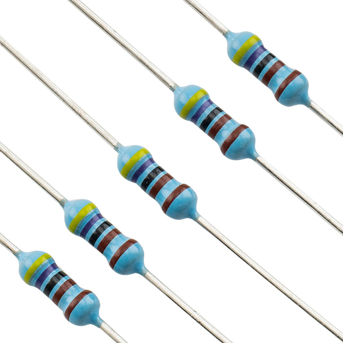 musiclily pro 4 7 499kohm 1 250mw metal film precision resistor for electric guitar bass wiring mods mx3112 50p