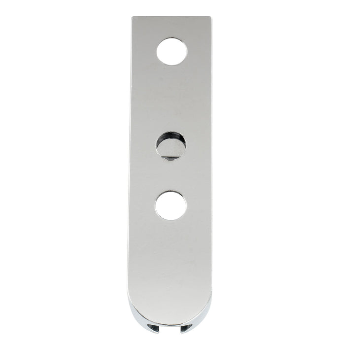 musiclily pro individual bass bridge single string lock down bass bridge for 3rd 4th string mx3136p, chrome