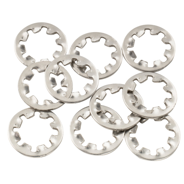 musiclily pro stainless steel m8 pots mounting star lock washers for metric guitar bass potentiometers mx3138 10
