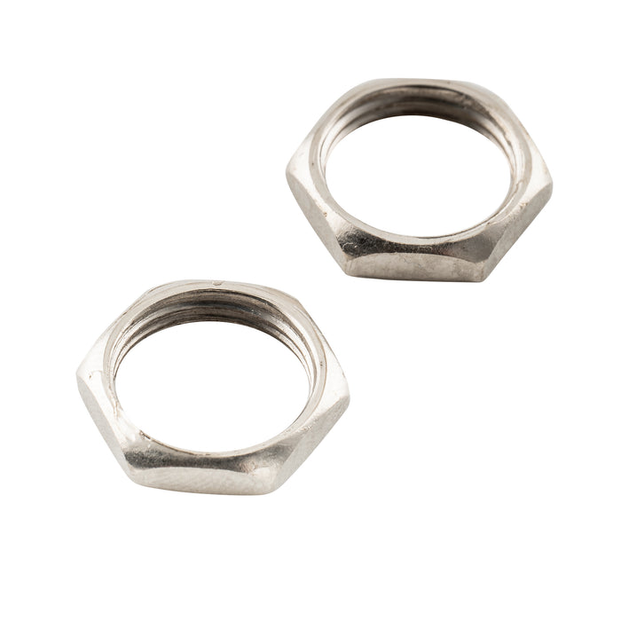 musiclily pro m12 switch mounting hex nuts for metric lp box style pickup selector toggle switch mx3139 10p, 10 pcs