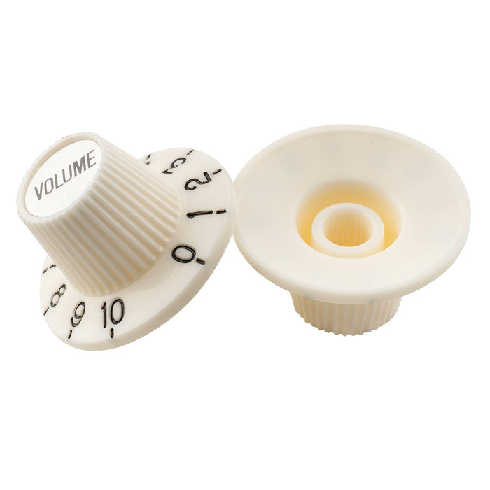 musiclily pro fine 24 splines witch hat knobs top hat knobs tone volume control knobs for electric guitar bass amplifier effect pedal 2 pcst2v mx3145 2mx3146 2p details