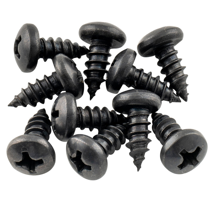 musiclily pro m4 2 9 5mm stainless steel mounting screws for guitar cavity shielding ground solder lug mx3164bk 10