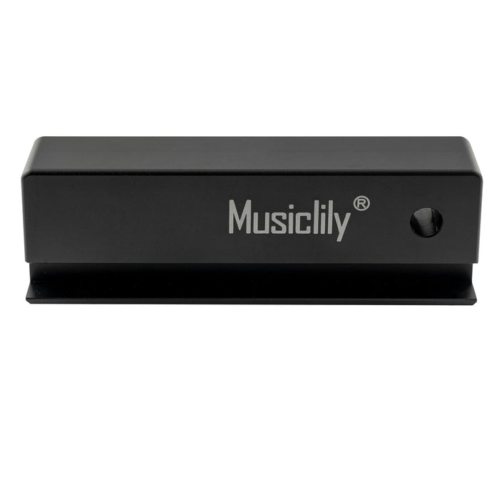 Part of musiclily pro 4 5 inch aluminum fretbar understring leveler fingerboard fret sanding leveling beam file bar luthier tool for guitar bass repair and maintenance mx3200