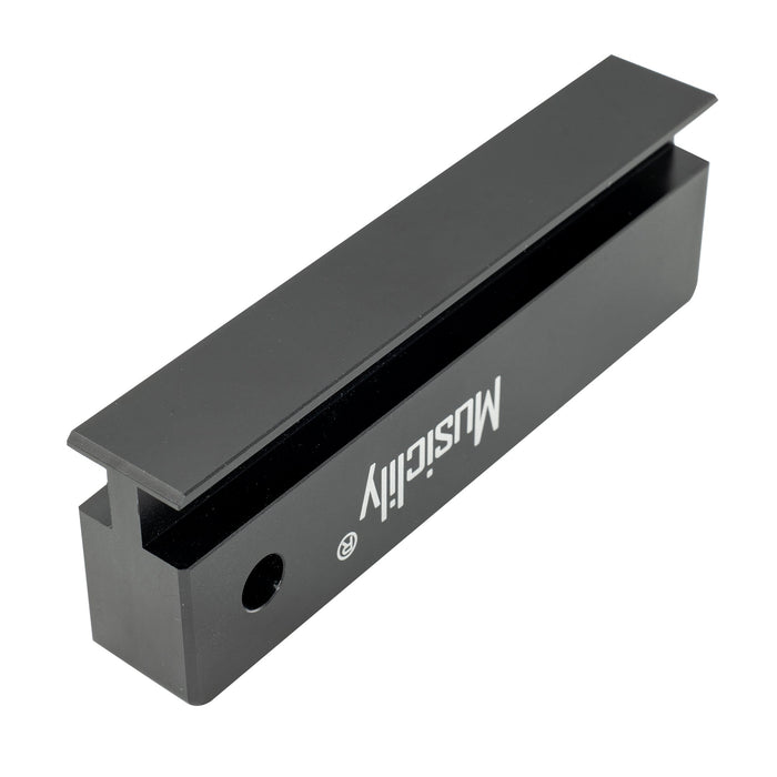 details of musiclily pro 4 5 inch aluminum fretbar understring leveler fingerboard fret sanding leveling beam file bar luthier tool for guitar bass repair and maintenance mx3200