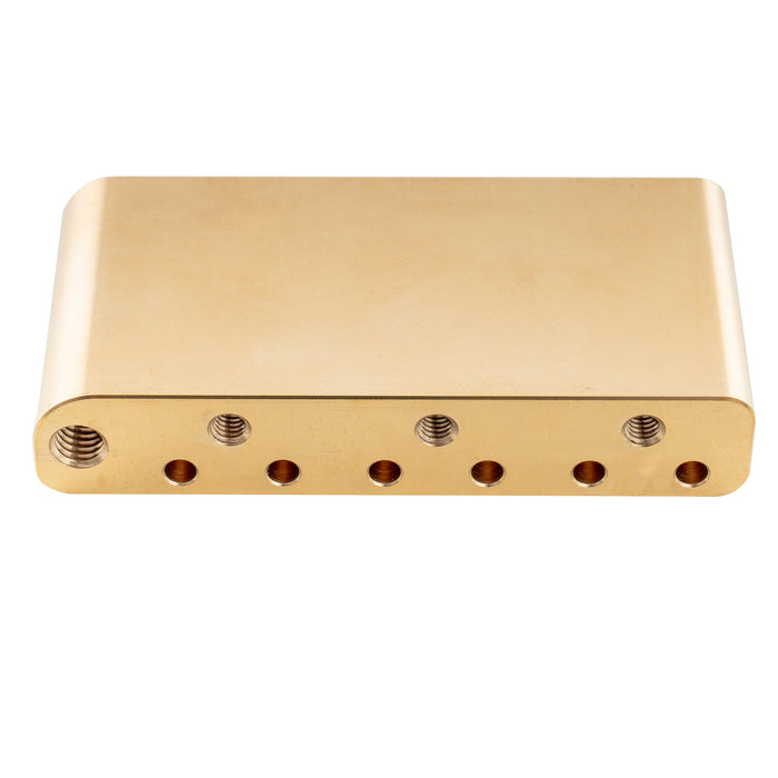 detail of musiclily ultra 52 5mm2 1 16 inch full solid brass short tremolo block for indonesia made squier affinity and bullet series electric guitar bridge 36mm tall mx3208