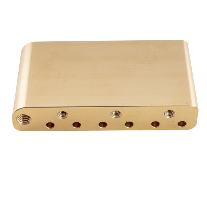 detail of musiclily ultra 52 5mm2 1 16 inch full solid brass tremolo block for indonesia made squier new after 2019 classical vibe electric guitar bridge 40mm tall mx3209