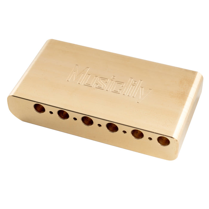 musiclily ultra 52 5mm2 1 16 inch full solid brass tremolo block for indonesia made squier new after 2019 classical vibe electric guitar bridge 40mm tall mx3209 details