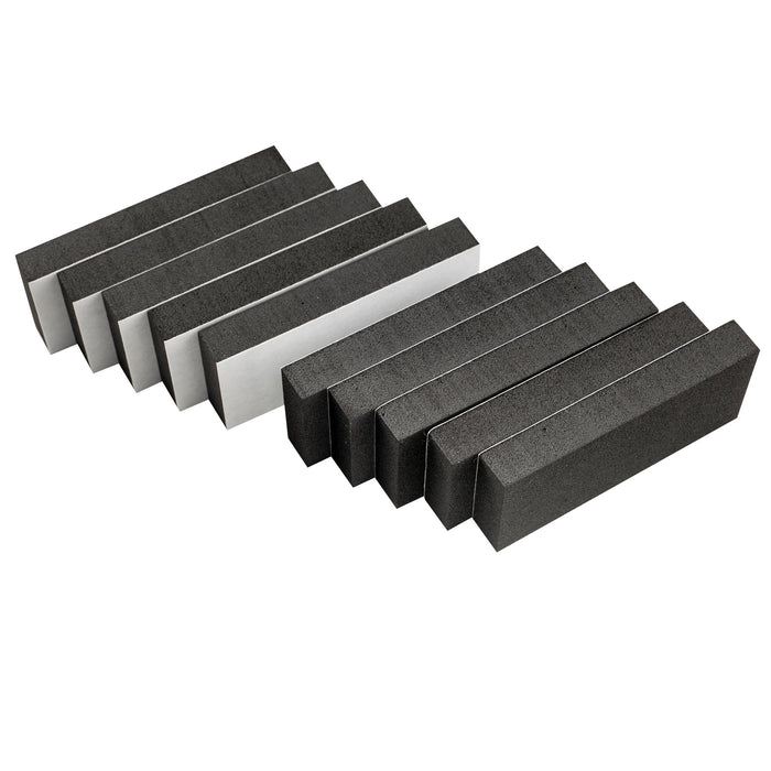 musiclily pro 70 30 10mm self adhesive eva foam pickup height adjustment anti vibration foam for jazzmaster pickup mx3231bk 10