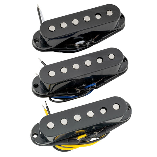 musiclily pro st 60se staggered alnico 5 single coil neck middle bridge pickups set for strat style electric guitar mx3236bkmx3237bkmx3238bk