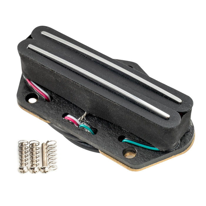 musiclily pro tl dpla alnico 5 rail blade single coil sized humbucker bridge pickup low output 6 2k for tele style electric guitar mx3242p details