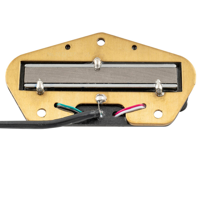 Part of musiclily pro tl dpma alnico 5 rail blade single coil sized humbucker bridge pickup medium output 9 2k for tele style electric guitar mx3243bk