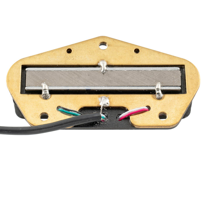 Part of musiclily pro tl dpha alnico 5 rail blade single coil sized humbucker bridge pickup high output 12 8k super distortion for tele style electric guitar mx3244bk