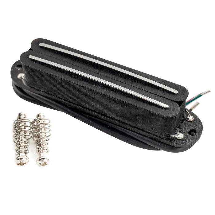 musiclily pro st dpma alnico 5 rail blade single coil sized humbucker pickup 9 2k for strat style electric guitar mx3248bk details