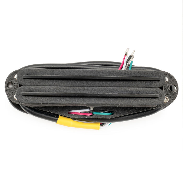 detail of musiclily pro st dpha alnico 5 rail blade single coil sized humbucker pickup 13 2k super distortion for strat style electric guitar mx3249p