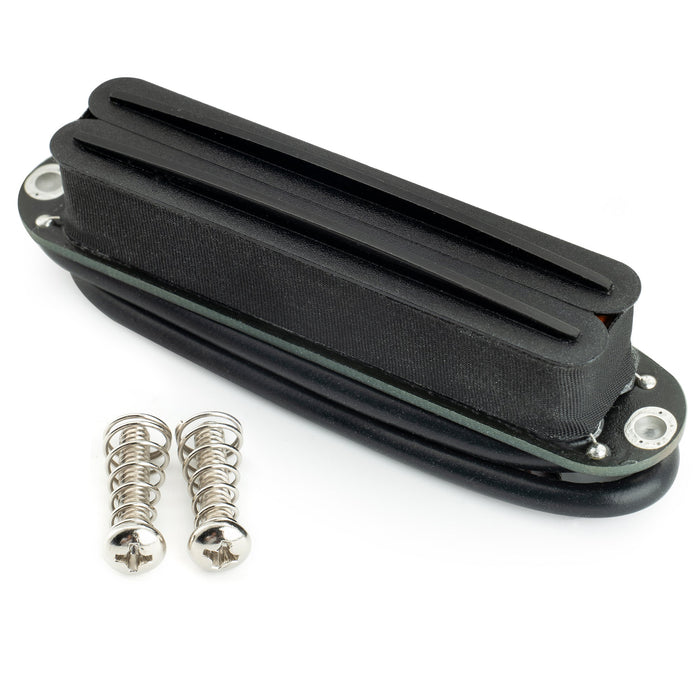 musiclily pro st dpmc ceramic rail blade single coil sized humbucker pickup 9 2k for strat style electric guitar mx3251p details