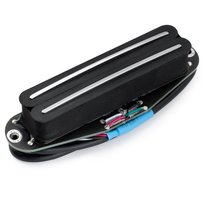 musiclily pro st dpmc ceramic rail blade single coil sized humbucker pickup 9 2k for strat style electric guitar mx3251bk