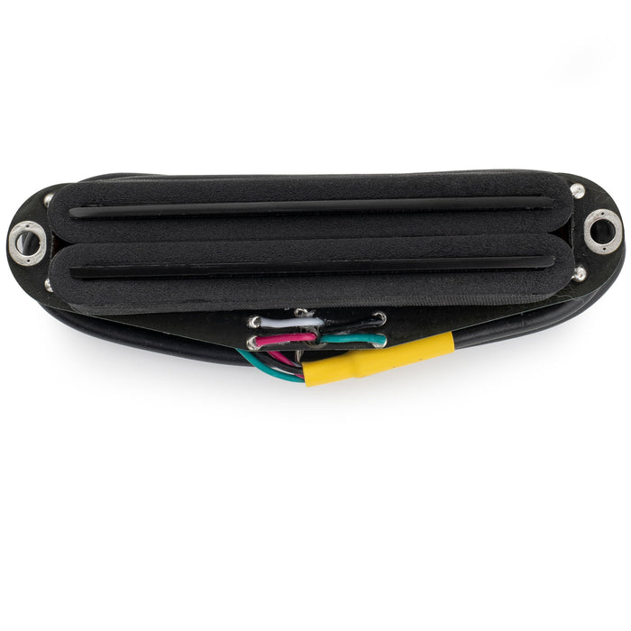 detail of musiclily pro st dphc ceramic rail blade single coil sized humbucker pickup 13 2k super distortion for strat style electric guitar mx3252p