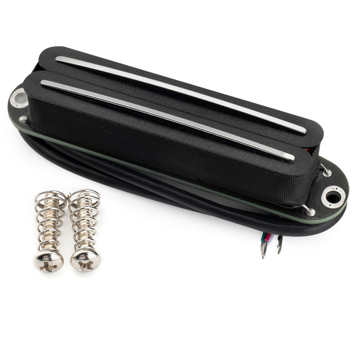musiclily pro st dphc ceramic rail blade single coil sized humbucker pickup 13 2k super distortion for strat style electric guitar mx3252bk details