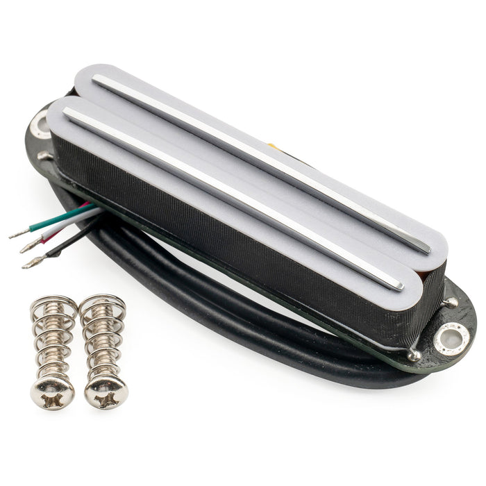 ミュージックリリー Pro ST-DPHC セラミック レールブレード シングルコイルサイズ ハムバッカーピックアップ 13.6K スーパーディストーション ストラトタイプ エレキギター用