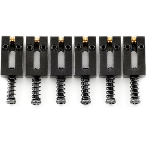 musiclily ultra 10 5mm full solid brass modern style roller saddles for strat tele style electric guitar bridge mx3255 3mx3256 3p