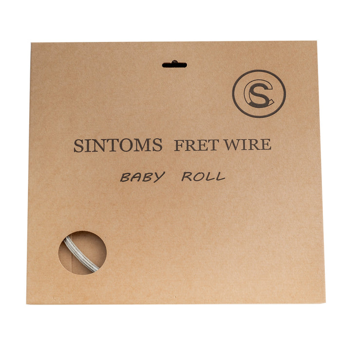 Part of sintoms baby roll 230140 standard series nickel silver extra hard 2 3mm medium fret wire for electric guitar 8m rolls mx3261
