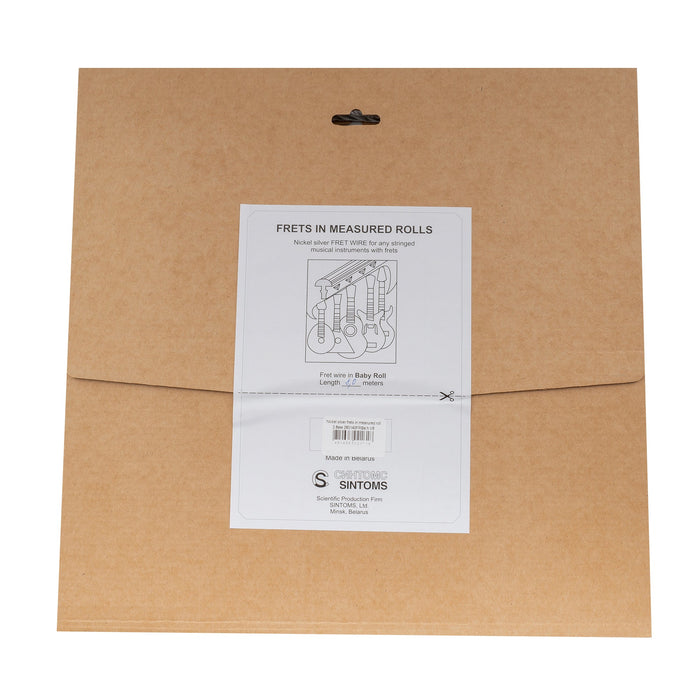 detail of sintoms baby roll 280140 standard series nickel silver extra hard 2 8mm jumbo fret wire for ibanez esp jackson hard rock metal style electric guitar 8m rolls mx3263