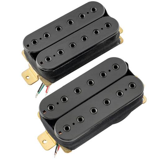 artec hbb xbb ceramic uncovered adjustable hexagonal poles humbucker electric guitar neck bridge pickups set mx3267bkmx3268bk