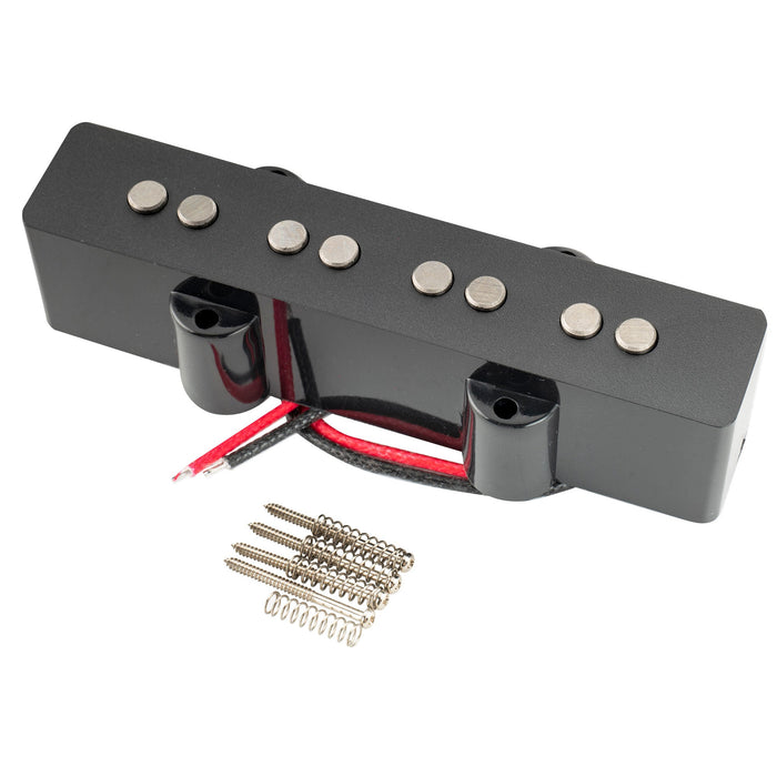 artec joa4 alnico 5 vintage tone single coil pickup 4 string jazz bass bridge pickup 6 3k mx3275bk details