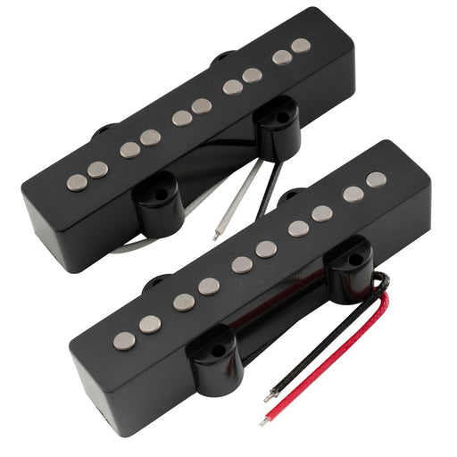artec joa5 alnico 5 vintage tone single coil pickup 5 string jazz bass neck bridge pickups set mx3276bkmx3277bk