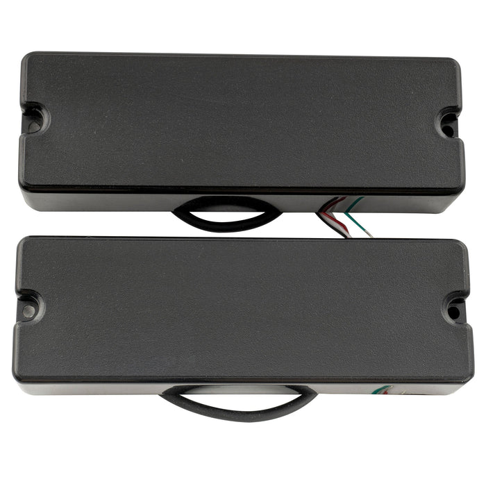 detail of artec mdc6 ceramic soapbar style bass pickup neck bridge pickups set 16k for 6 string bass mx3282bkmx3283bk